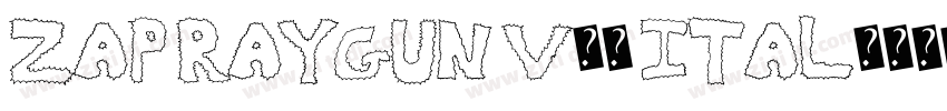 Zap Raygun V20 Ital字体转换